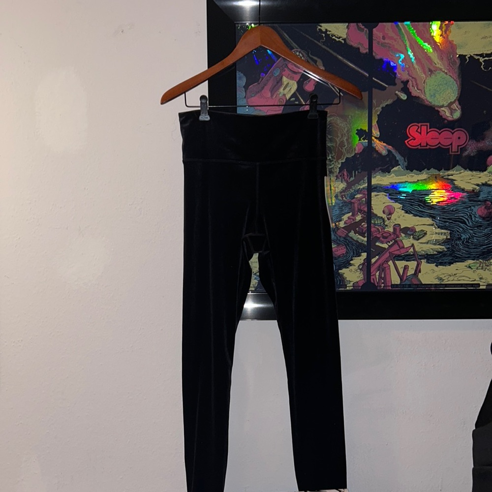 Athleta velvet tights